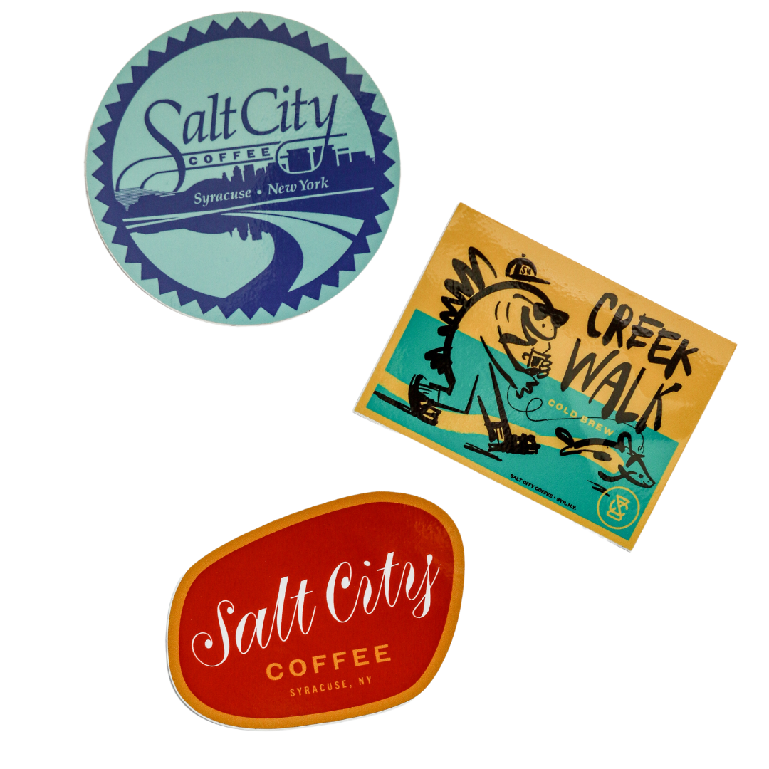 Salt City Coffee Stickers
