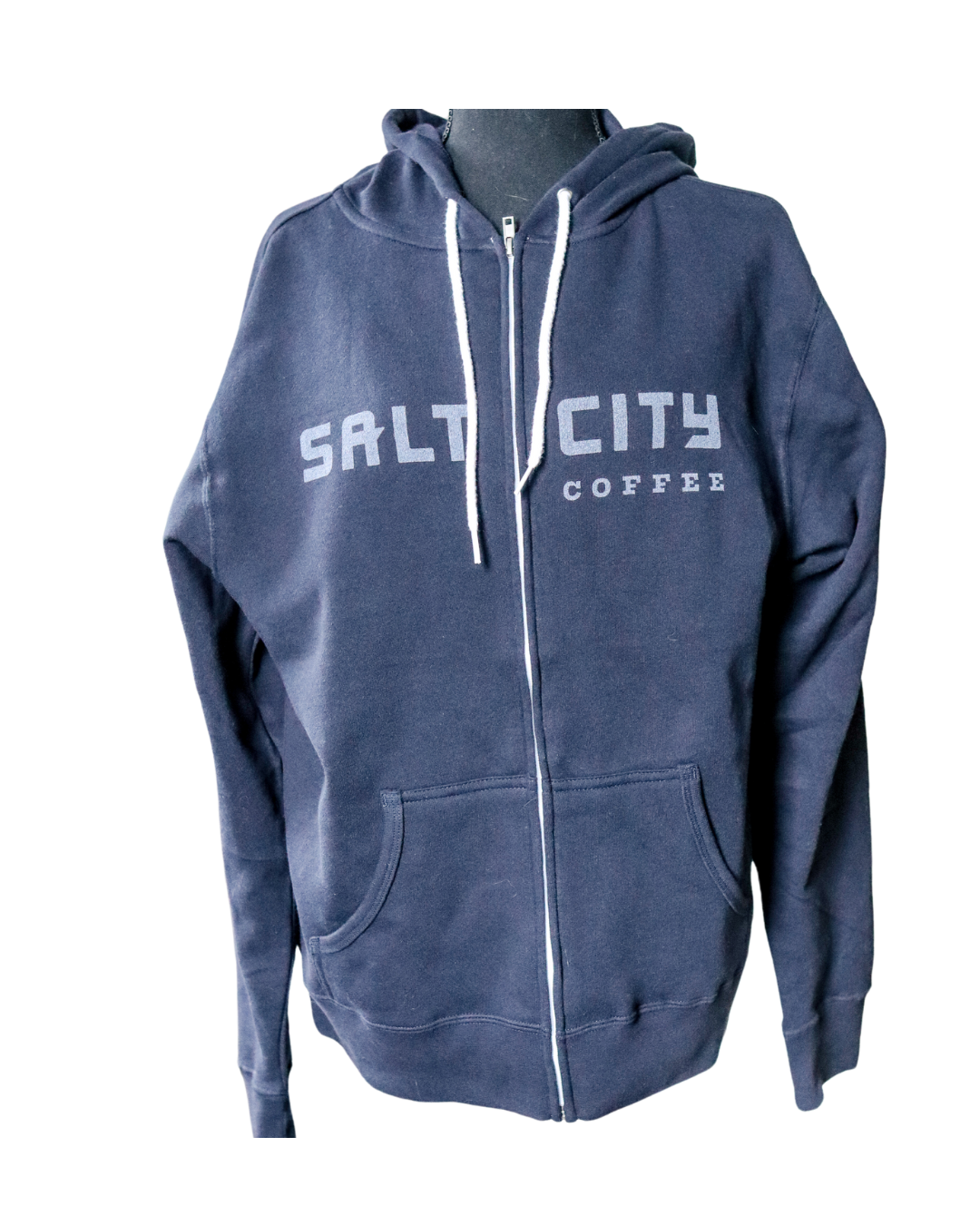 Navy Zip-up Hoodie