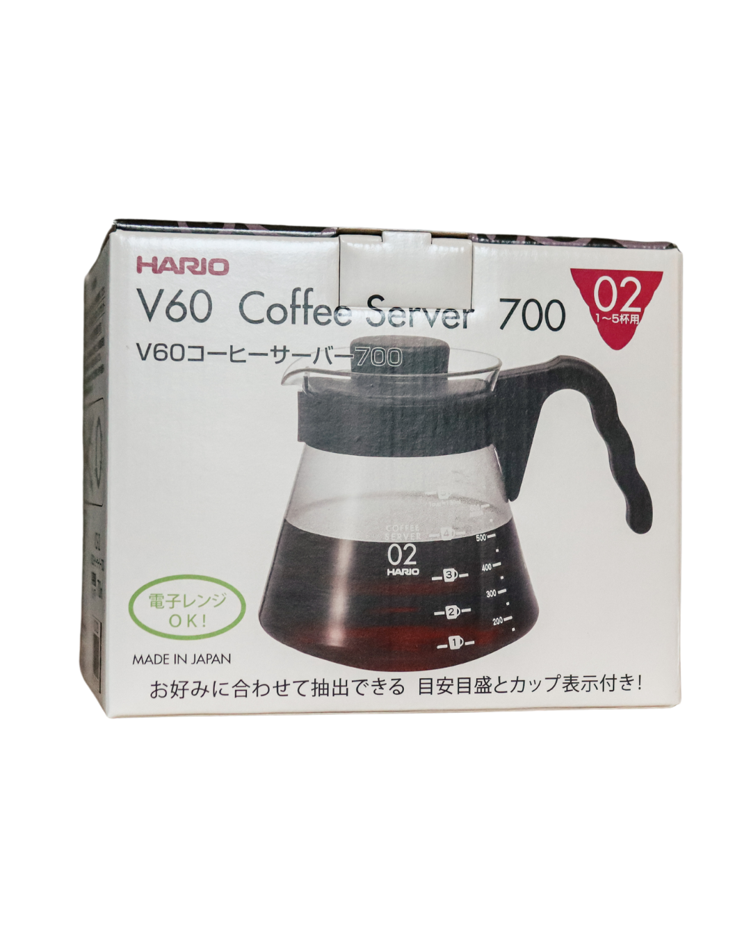 Hario v60 Coffee Server- Clear