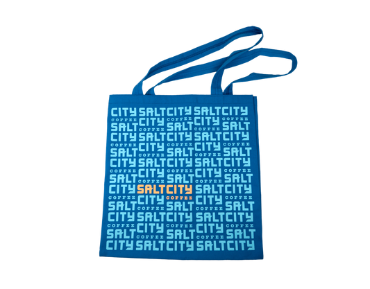 Blue Logo - Canvas Tote Bag